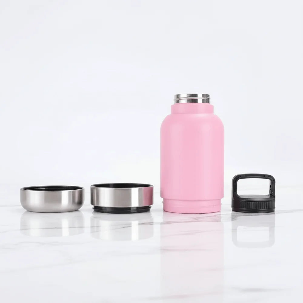 3-in-1 Insulated Dog Water Bottle